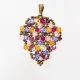 Symphony - Malvina Grapes-Violet Organza - 2